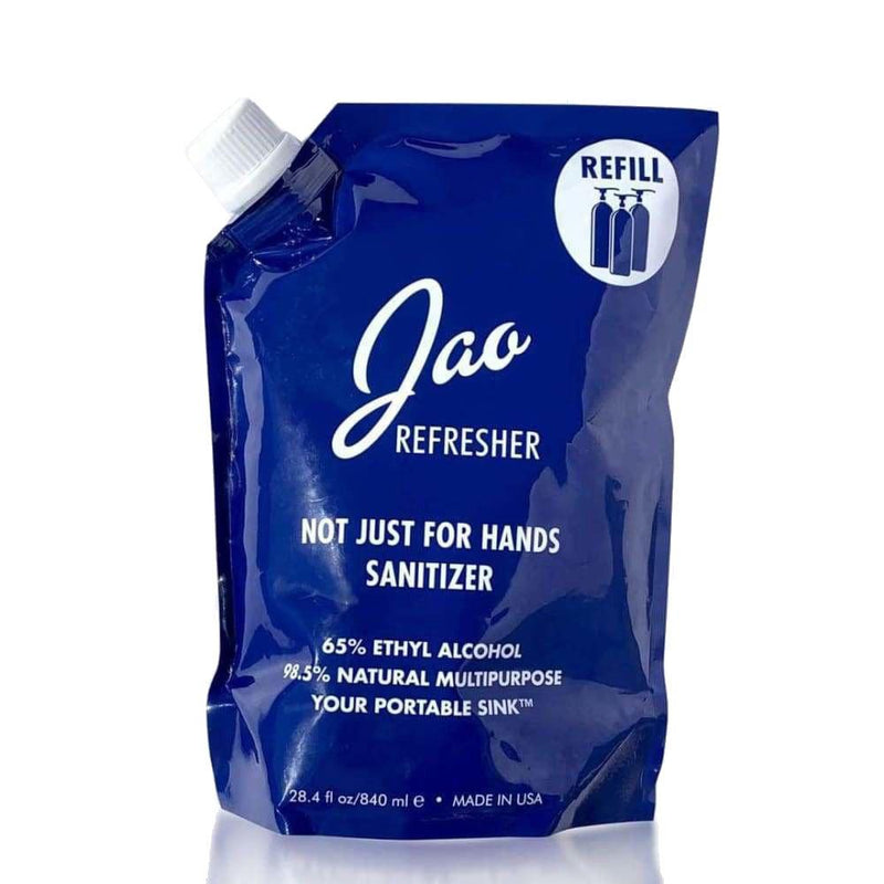 Jao Refresher Sanitizer Sanitizer 28.4 oz (Refill Pouch)  