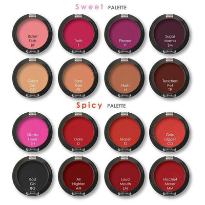 Mehron L.I.P. Cream - Sweet & Spicy Palettes Lip Palettes   