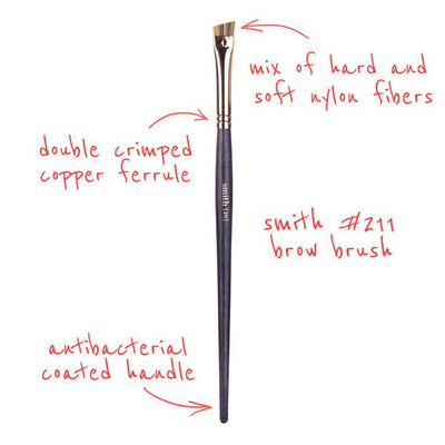 Smith Cosmetics 211 Brow Brush Eye Brushes   