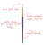 Smith Cosmetics 232 Quill Crease Brush Large Eye Brushes   