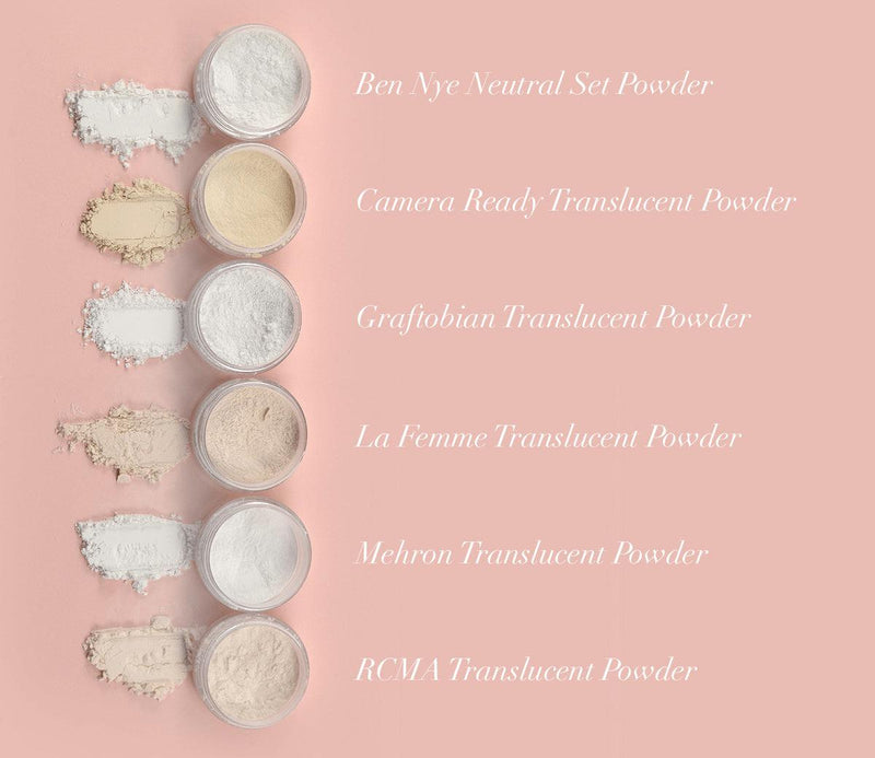 Translucent Powder SAMPLER Bundle Powder Samples   